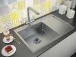 Смеситель для кухни Paulmark Skalen Sk213020-BS брашированная сталь