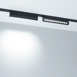 Светильник MAG-VIBE-LASER-TURN-L209-12W Day4000-MIX (BK, 24 deg, 48V, TUYA Zigbee) (Arlight, IP20 Металл, 5 лет) 044177