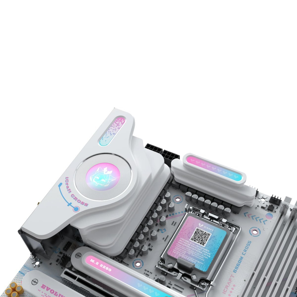 Материнская плата MAXSUN MS-iCraft 860M CROSS, B860M, LGA1851, DDR5, mATX