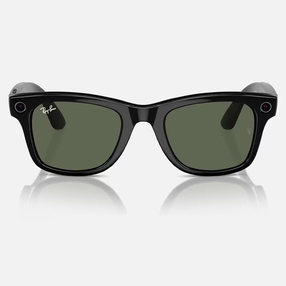 Ray-Ban Meta Wayfarer ( Цвет оправы - черный, цвет линз - зеленый )