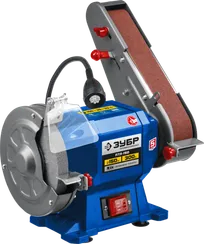 Заточной станок ЗУБР ПТЛ-150 с шлифовальной лентой