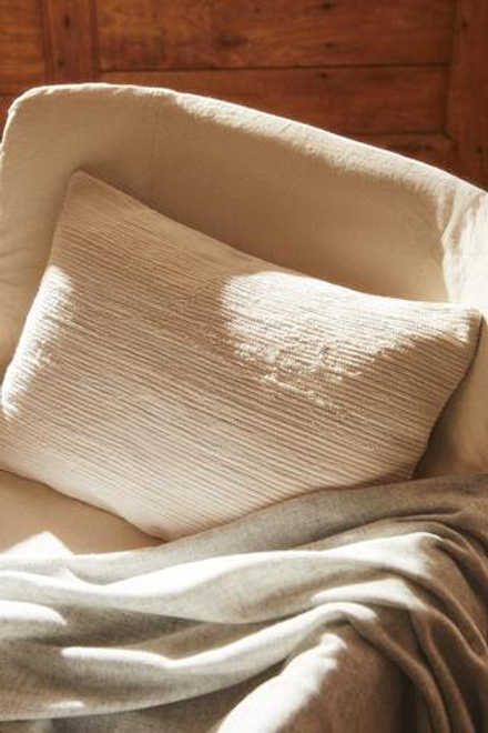 ZARA HOME ЧЕХОЛ ДЛЯ ДЕКОРАТИВНОЙ ПОДУШКИ, ЭКРЮ