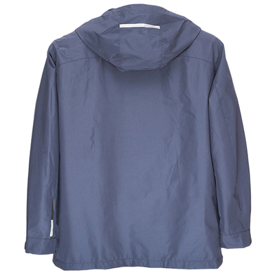 Ветровка прямая с несъёмным капюшоном