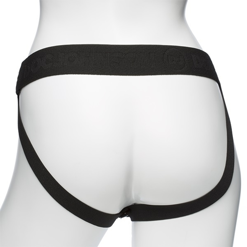 Универсальный полый страпон с удобным креплением унисекс Body Extensions™ - BE Bold - Black