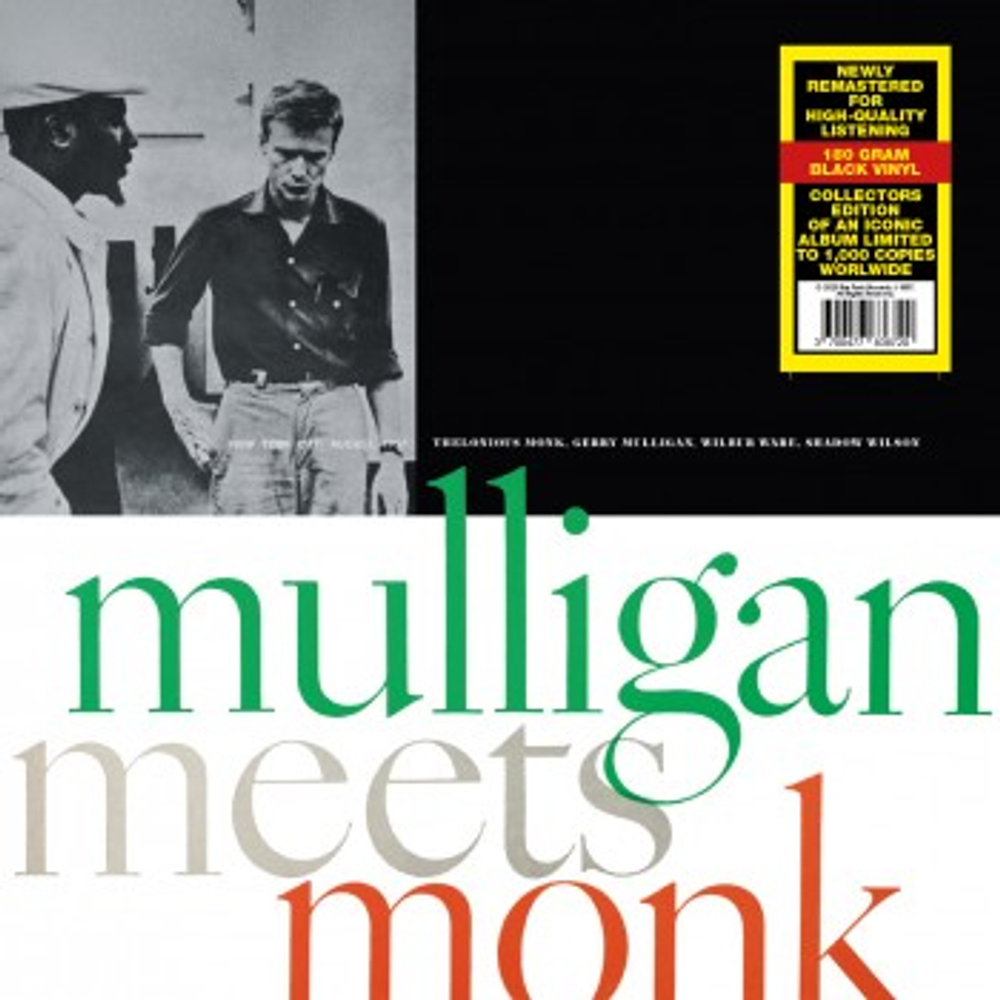 Thelonious Monk, Gerry Mulligan - Mulligan Meets Monk  - Culture Factory Press