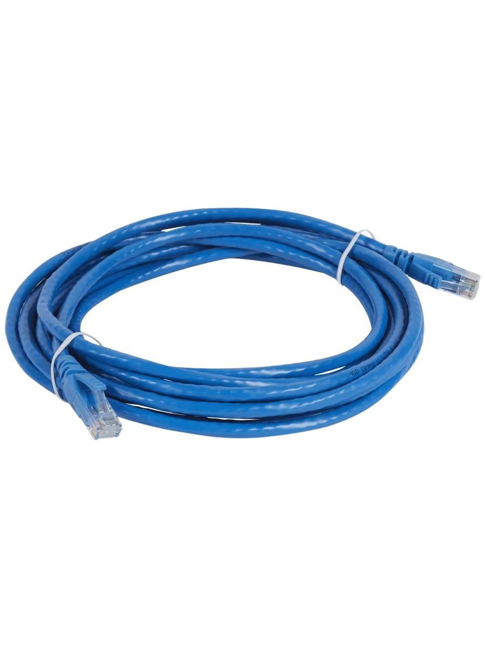 Шнур RJ-45 категория 6 неэкранированный ПВХ 5м Legrand