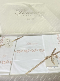 Постельное белье 2 спальное евро Blumarine Leda Rosa