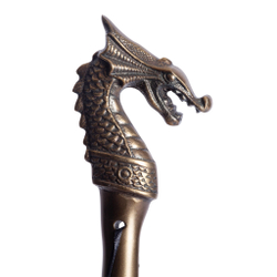 Ложка для обуви Secret De Maison DRAGON2 ( mod. 230-BA ) алюминиевый сплав, 7,5x4,5x51,5 см, латунь/brass antique