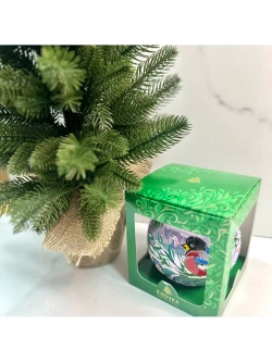 Елочный шар из стекла 115мм С1097