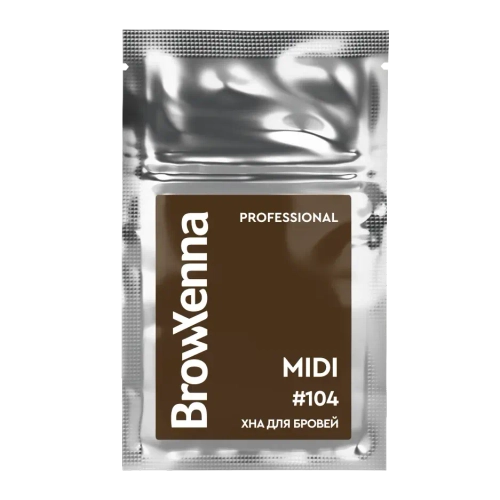 Хна для бровей Горький шоколад #104 BrowXenna, 3 гр