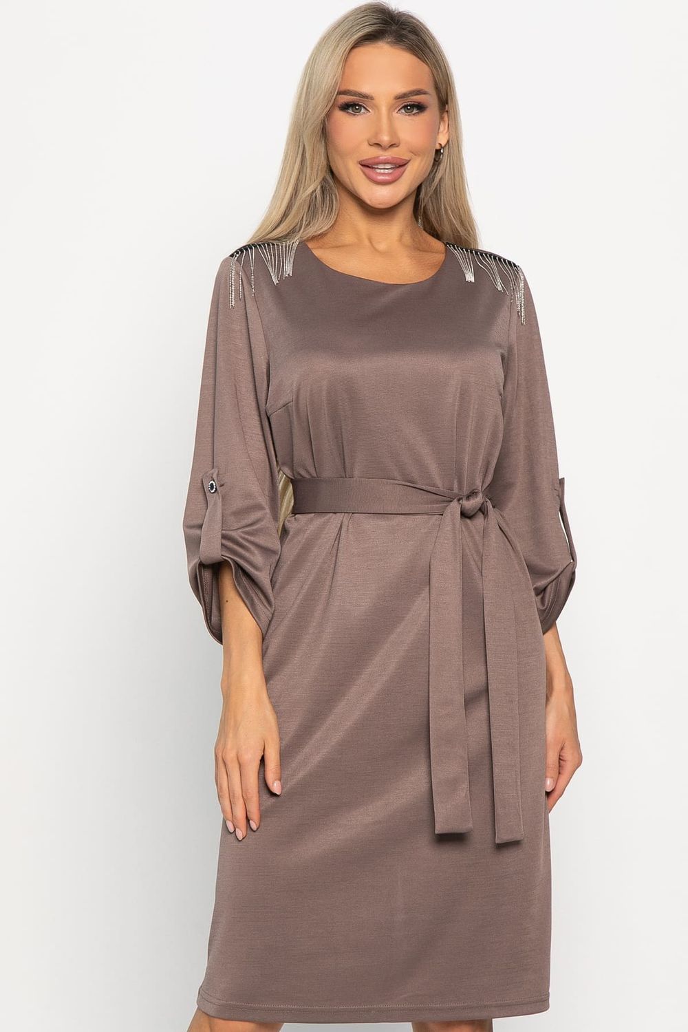 Платье Лайма (кофе) П14923-4М LT Collection