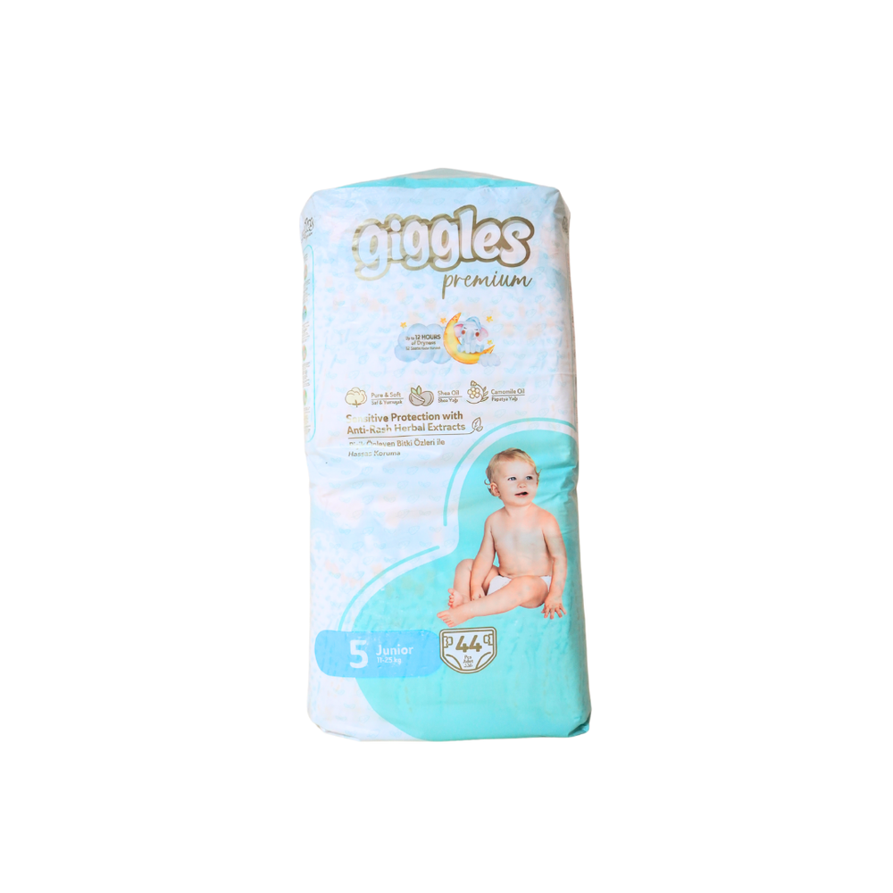 Giggles подгузники  размер 11-25кг 44шт (№5)