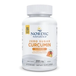 Zero Sugar Curcumin 60 жевательных таблеток Nordic Naturals