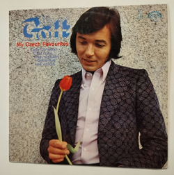 Винтажная виниловая пластинка LP Karel Gott My Czech Favourites (Чехословакия 1972)