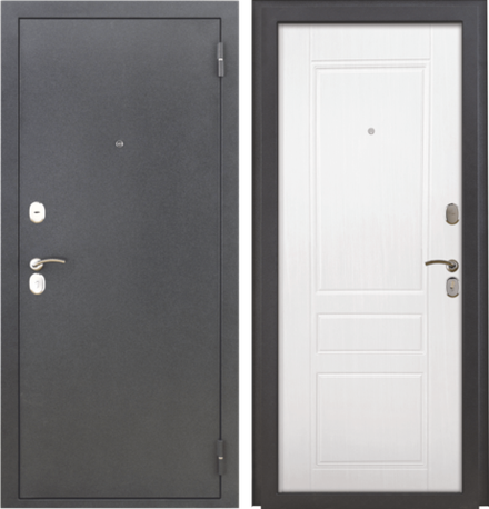 Бренд антик серебро / белое дерево