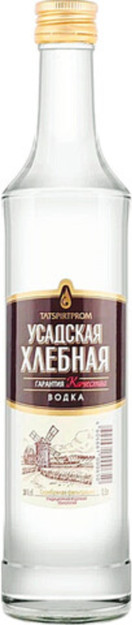 Водка Усадская Хлебная 0,5 38% Россия