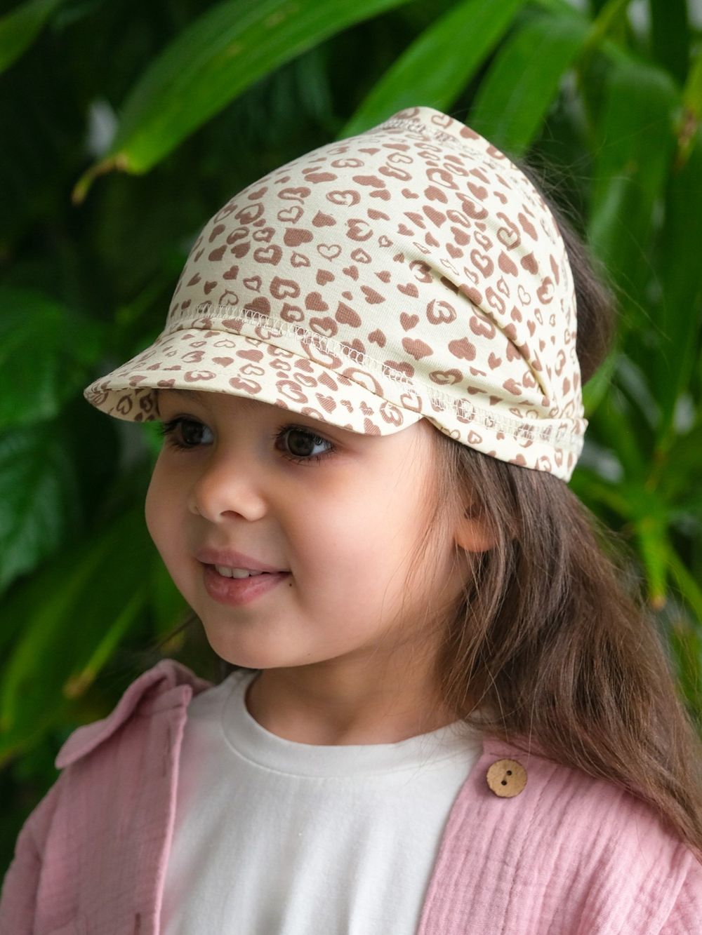 Косынка трикотажная (Сердечки) ГАВАЙИ