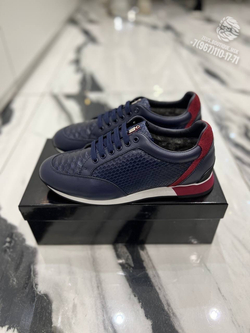 Кроссовки Zilli из кожи питона