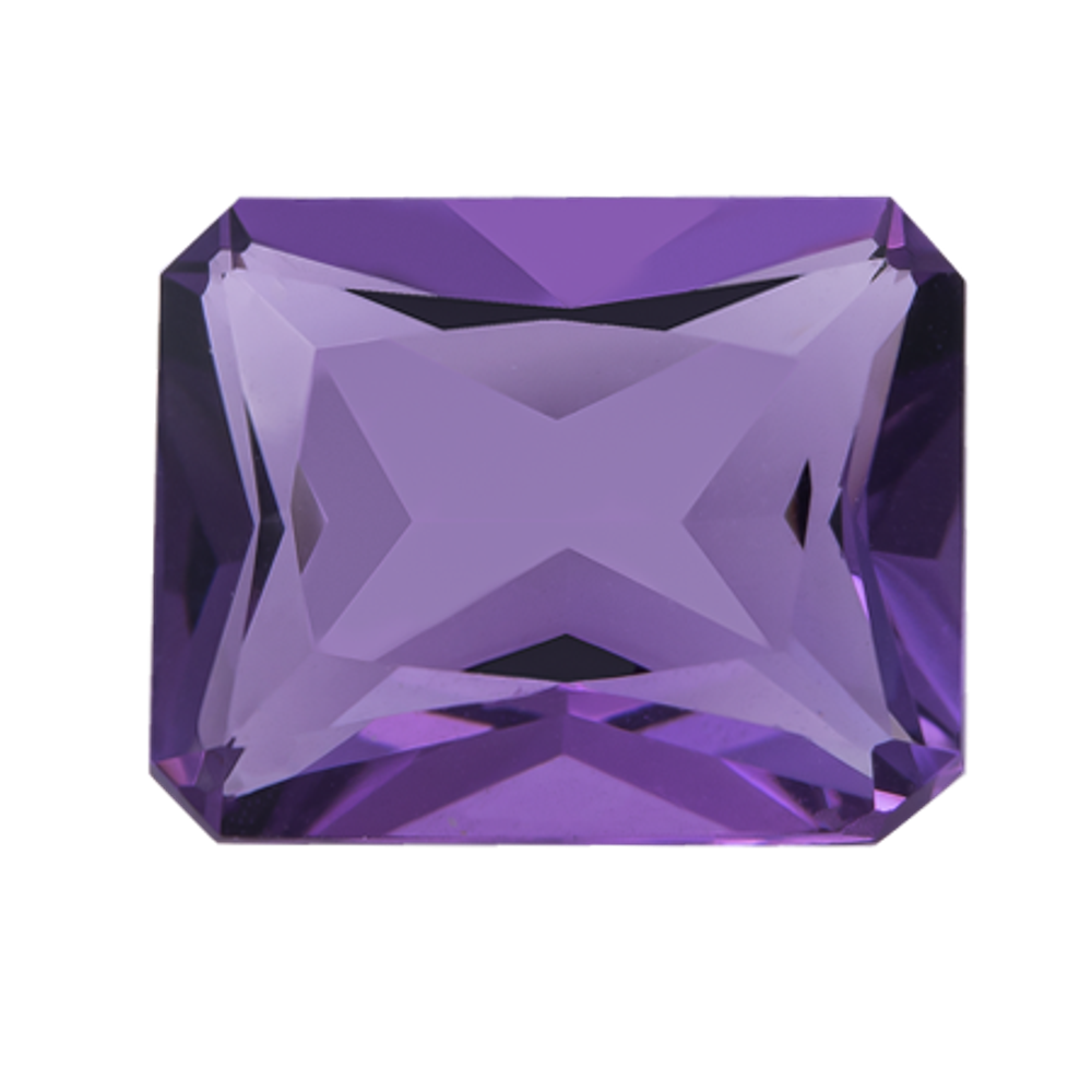 Аметист светлый (октагон 14.00 х 10.00 мм)