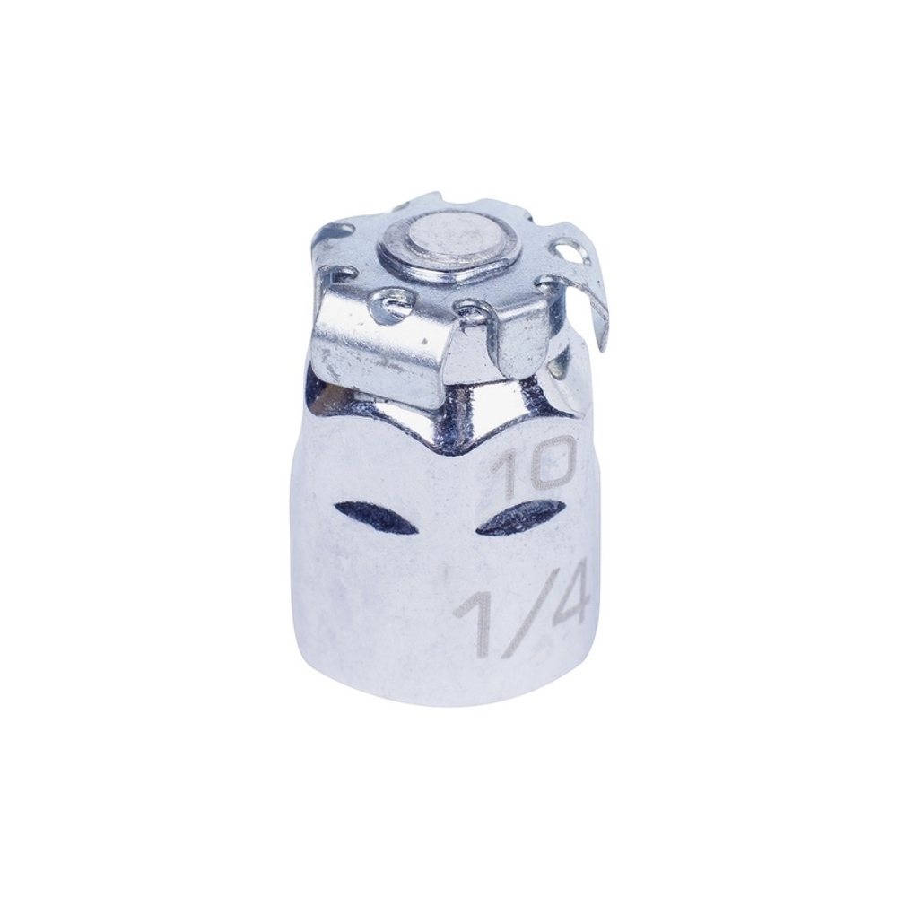 Переходник для трещоточных ключей на 10 мм для вставок (бит) 1/4&quot; KING TONY 373202H