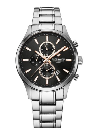 Greenwich Navigator GW 053.10.30 - Функциональность и стиль в каждой детали, Мужские наручные часы