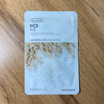 Маска для лица The Face Shop Real Nature Rice тканевая с экстрактом риса 20 г