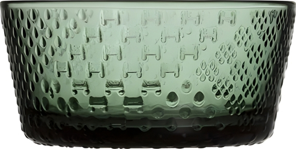 Салатник Iittala Tundra, стекло, 10 см, зелёный