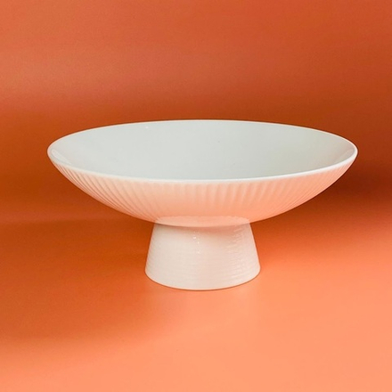 Lenardi 305-092 Фруктовница 25см на ножке VERONA в под.уп.(х8)Фарфор