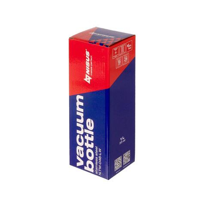 Термос Nisus N.TM-046-LW 1000ML "Волк" (2 крышки-кружки)