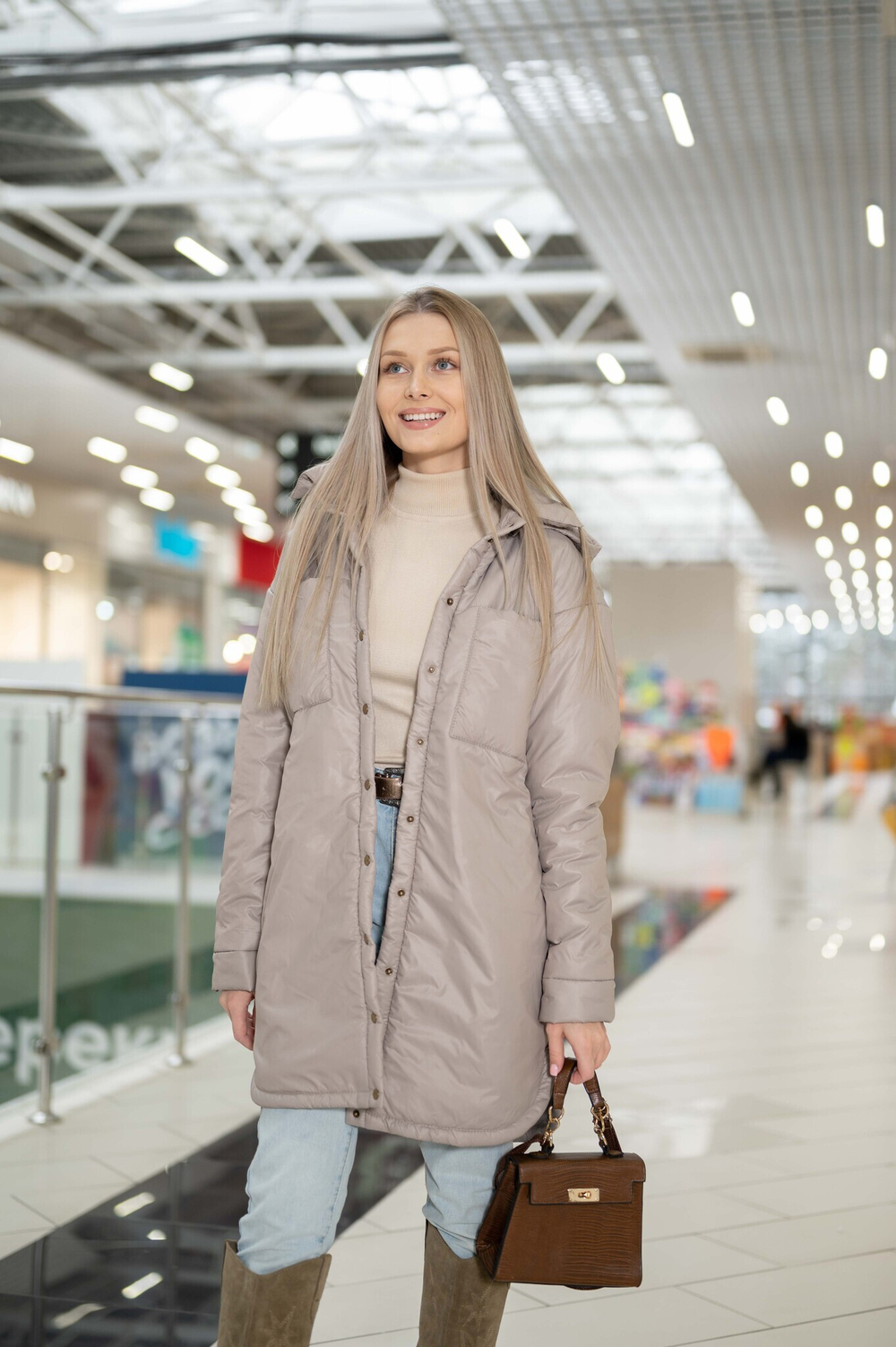 Куртка женская "Урбан" какао