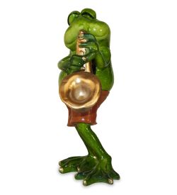 GAEM Art MN-226 Фигурка «Лягушка-саксофонист»