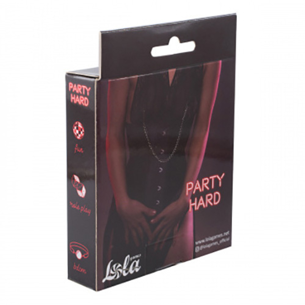 Зажимы на соски с цепочкой Lola Games Clamps Party Hard Lust 1138-01lola