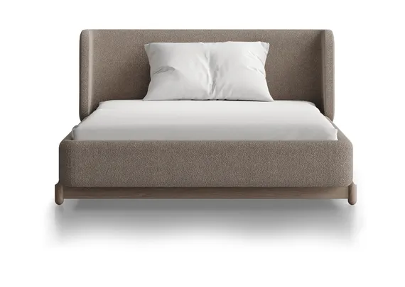 Кровать Basic спальное место 120*200 см (бежевый, букле)