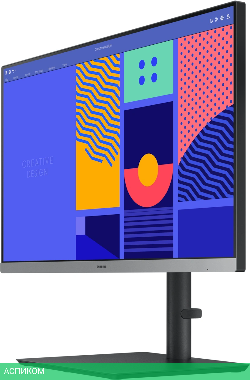 Монитор Samsung 24" Essential S4 S24C430GAIXCI