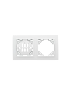 Рамка 2-м Минск горизонтальная бел. Basic EKF ERM-G-302-10