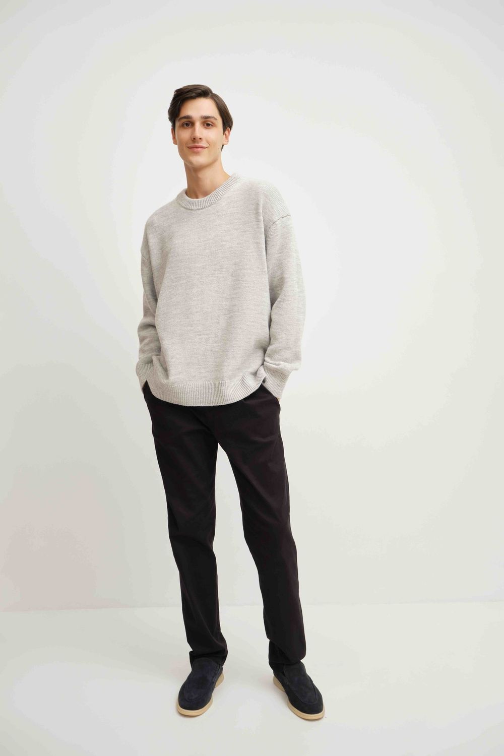 Свитер Weme Оверсайз серый