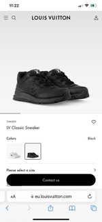 Кроссовки Louis Vuitton Classic
