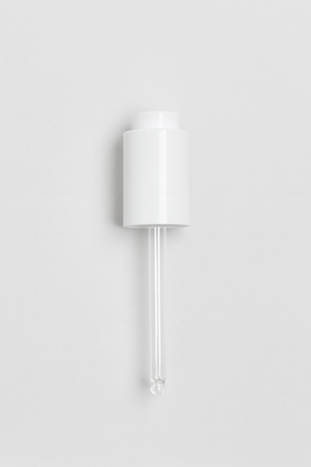 Пипетка с кнопкой 20/410 белая