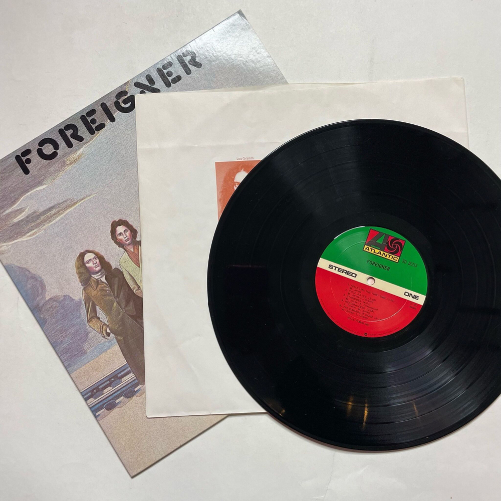 Винтажная виниловая пластинка LP Foreigner (USA 1977) Fool For You Anyway