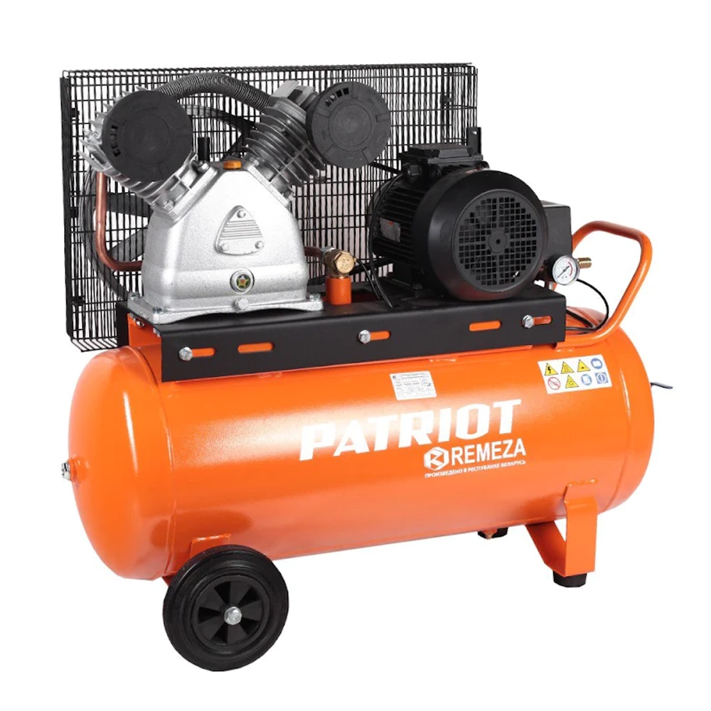 Компрессор поршневой ременной Patriot Remeza СБ 4/С-100 LB 50, 520306340