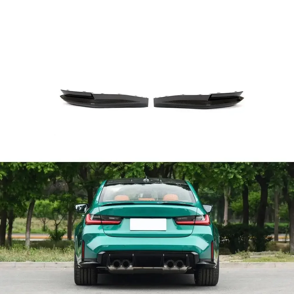 Карбоновые сплиттеры заднего бампера для BMW M3 G80 2021+ БМВ