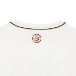 Женская теннисная футболка Lacoste Roland-Garros Edition Jersey - белый