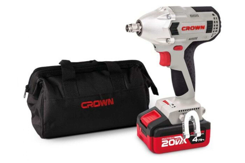 Аккумуляторный ударный гайковерт CROWN CT22015HX-4 TB