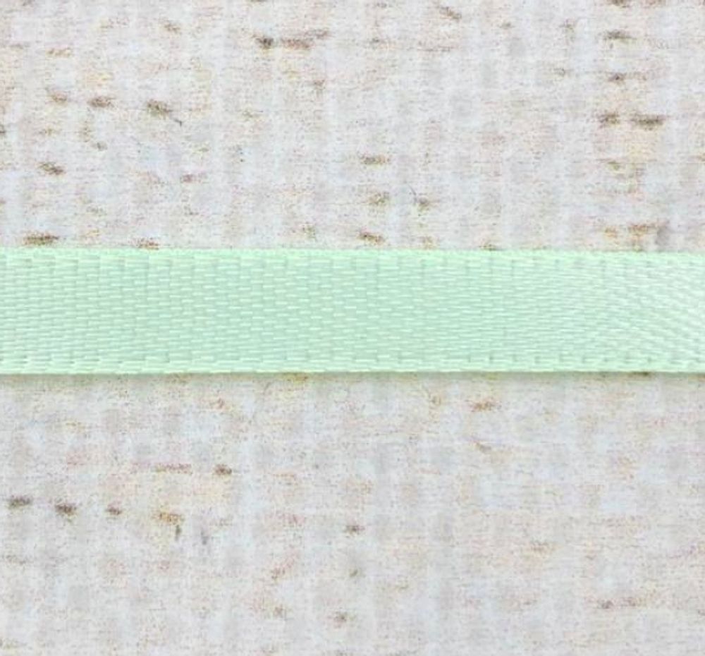 Лента атласная, ш. 2,5 см, св.мятный