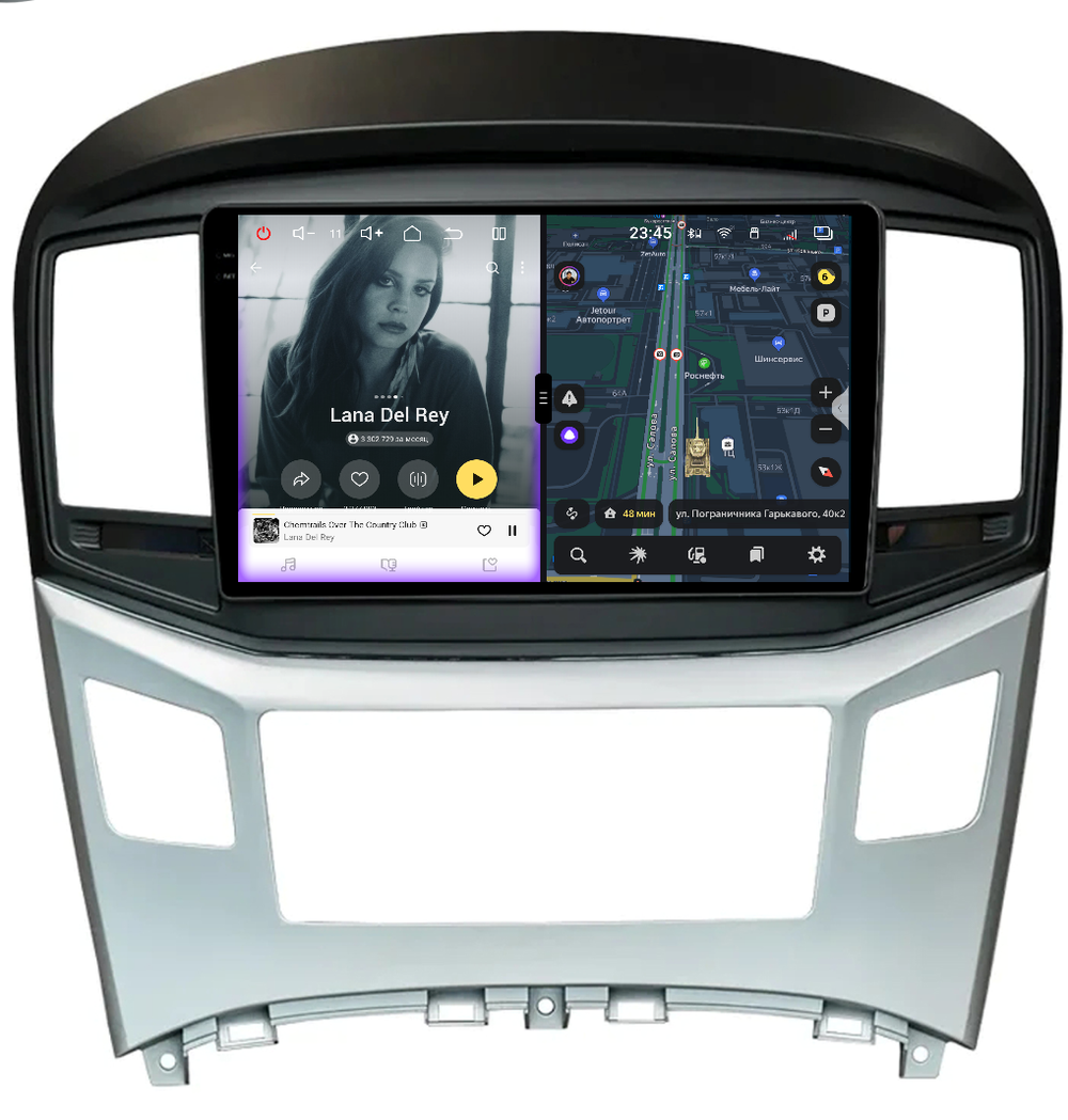 Магнитола для Hyundai H1 2015-2022 - Redpower 85214 PRO/PROmax ТОП звук, 2K QLED, Android 14, CarPlay, 4G SIM-слот