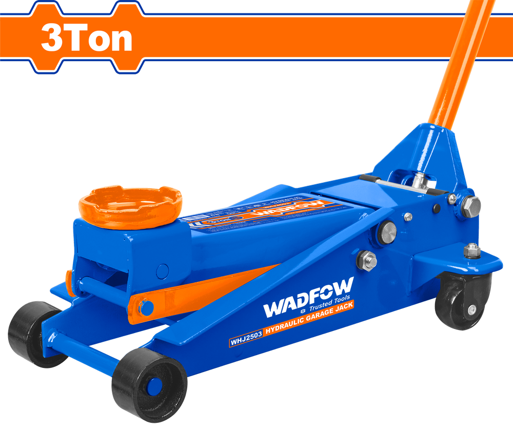 Домкрат гидравлический подкатной WADFOW WHJ2503 3 Т
