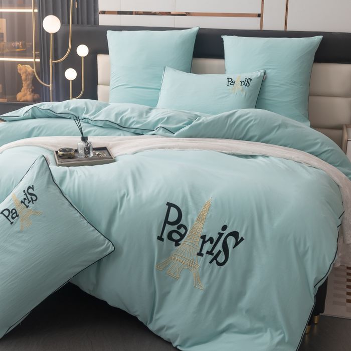 Комплект постельного белья на резинке «Легкое дыхание Парижа»