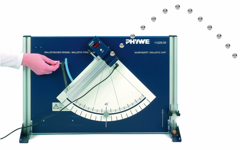 PHYWE Движение под углом к горизонту