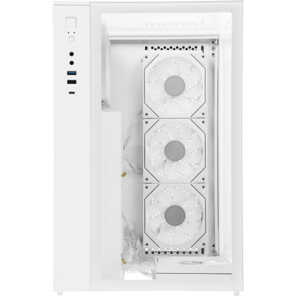 Корпус Formula V Line Crystal Z9ML Floe White, mATX, без БП