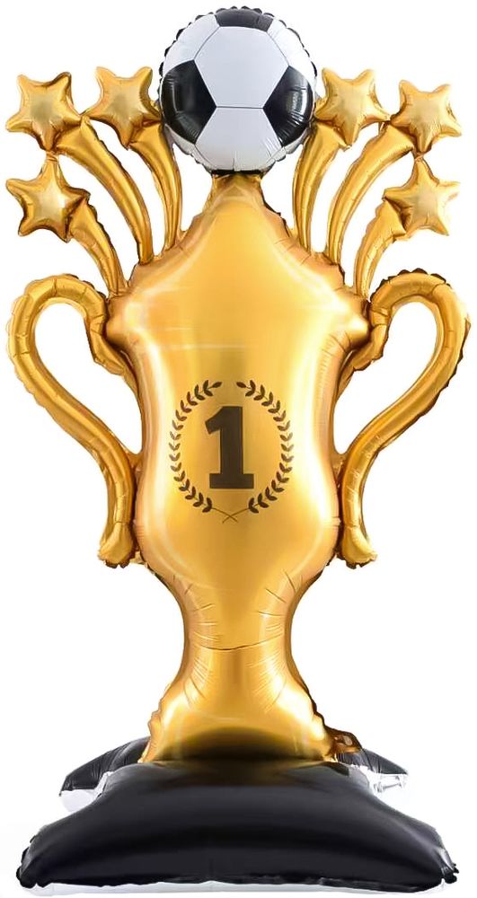 Фигура Ход 59&quot; Кубок Чемпиона на подставке, Футбольный мяч Fl